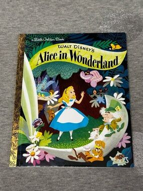 5 for $15! A Little Golden Book Walt Disney's Alice in Wonderland